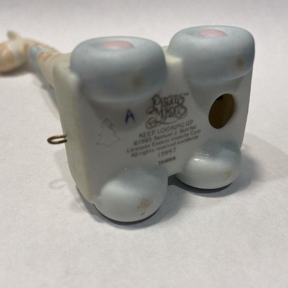 Precious Moments 15997 Birthday Train Giraffe 6 Unboxed 1985 - Picture 6 of 6
